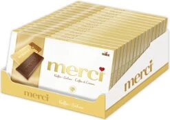 Merci Chocolade Koffie Crème Met Witte Chocolade - 15 X 100 G