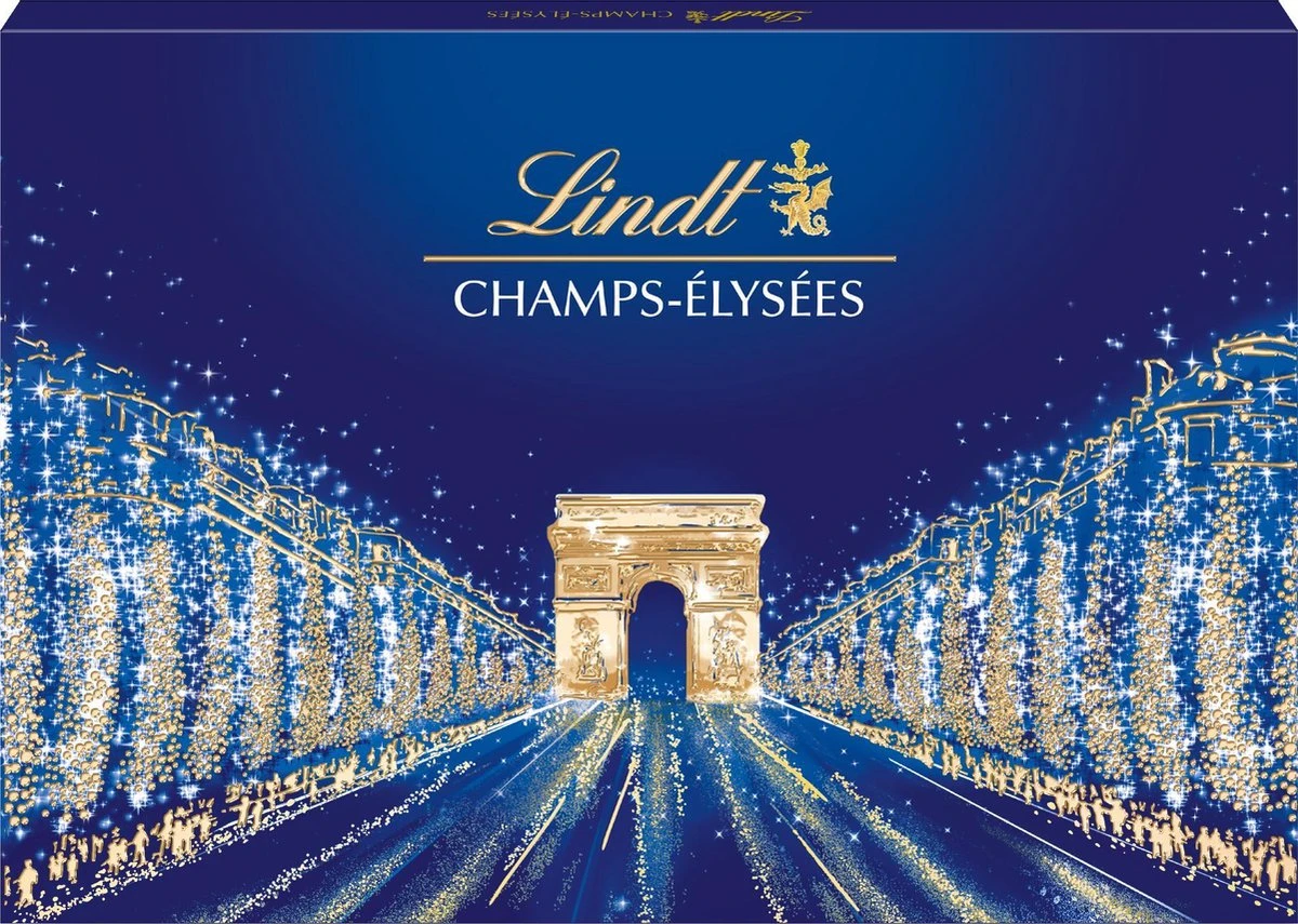 Lindt Champs Elysées Assorted Chocoladegeschenk - 469g 1 Lindt Champs Elysées Assorted Chocoladegeschenk - 469g
