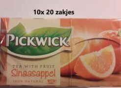 Pickwick Thee - Sinaasappel - Multipak 10x 20 Zakjes