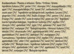 Lipton Turmeric & Ginger Kruidenthee, Met De Vurige, Verwarmende Smaak Van Gember En Kurkuma - 4 X 20 Zakjes - PL-EKO-03 -Monin Verkoopwinkel 1200x883