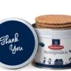 Stroopwafel Cadeau Blik 'Thank You' - Doos Met 6 Blikjes - 230 Gram Per Blik - 8 Stroopwafels Per Blik (48 Koeken )