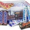 Chocolade Box Met Mars Chocolade Repen - 50 Stuks - Bounty, Milky Way, Mars, Snickers En Twix - 2520g
