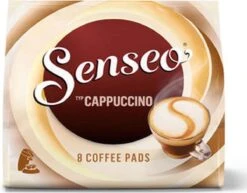 Senseo Cappuccino Koffiepads - 2/9 Intensiteit - 10 X 8 Pads -Monin Verkoopwinkel 1200x937