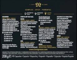 L'OR Lungo Estremo Koffiecups - Intensiteit 10/12 - 4 X 40 Capsules 8 L'OR Lungo Estremo Koffiecups - Intensiteit 10/12 - 4 X 40 Capsules -Monin Verkoopwinkel 1200x942 1