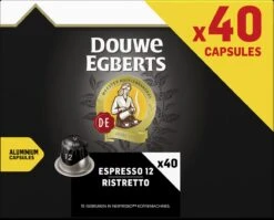 Douwe Egberts Espresso Ristretto Koffiecups (12) - 5 X 40 Koffiecups -Monin Verkoopwinkel 1200x965