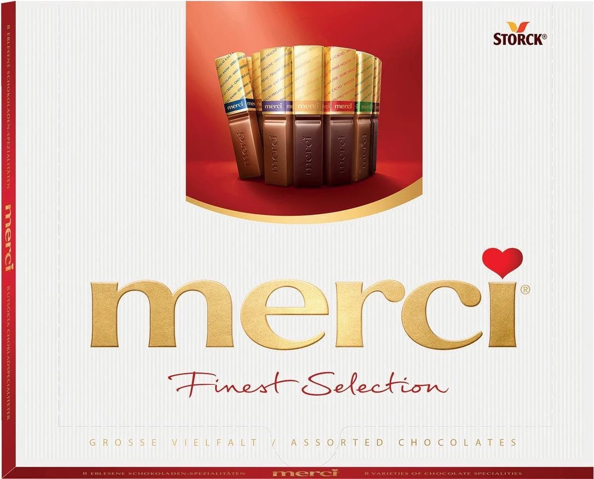 Merci Chocolade Cadeau 250 Gram 1 Merci Chocolade Cadeau 250 Gram