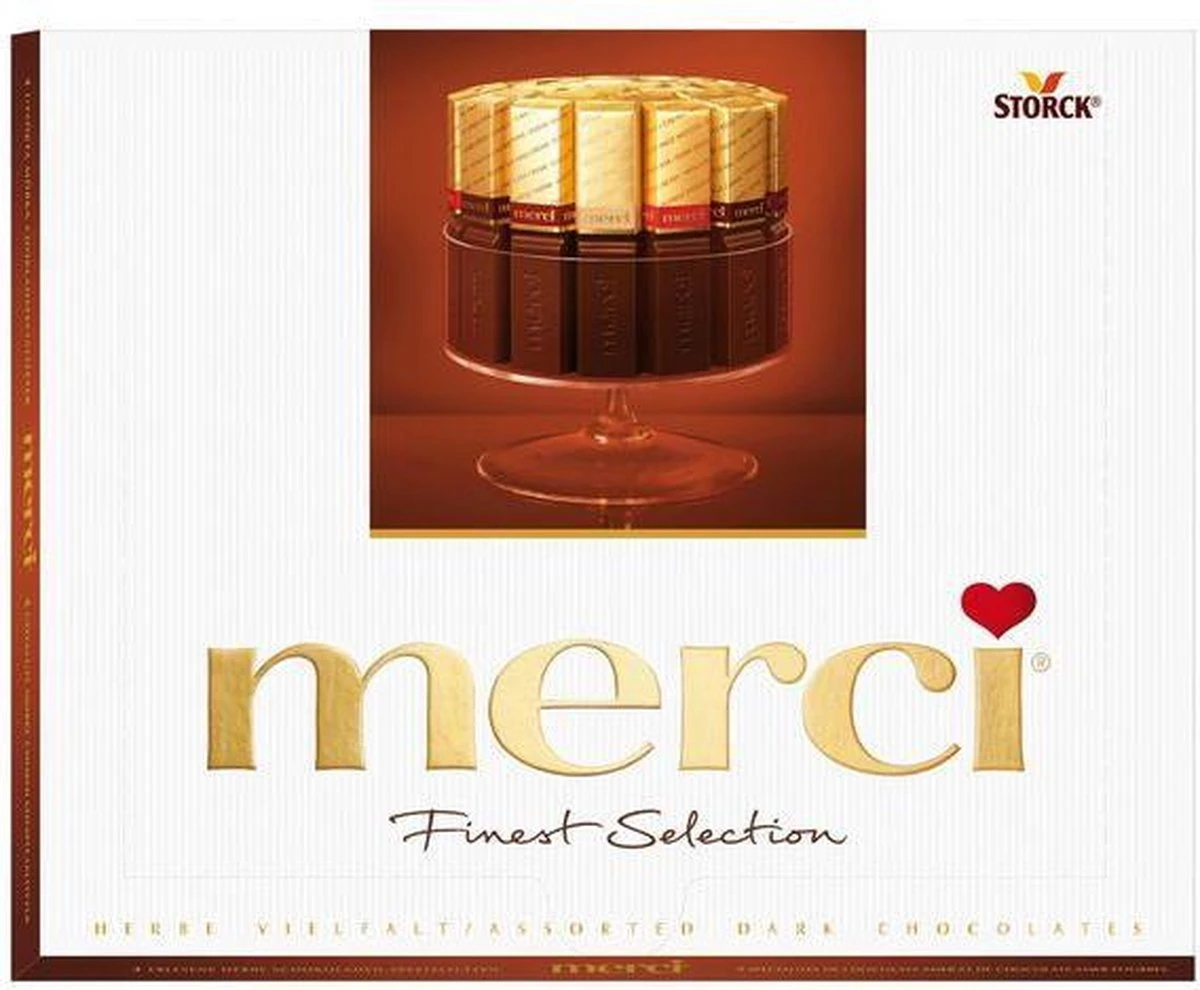 Merci Chocolade Cadeau 250 Gram 3 Merci Chocolade Cadeau 250 Gram - Afbeelding 3