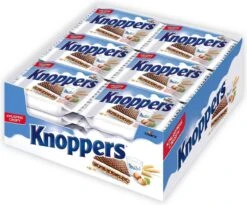 Knoppers - Choco Wafels (Doos á 24 Stuks) - Uitdeel Koekjes -Monin Verkoopwinkel 1200x997