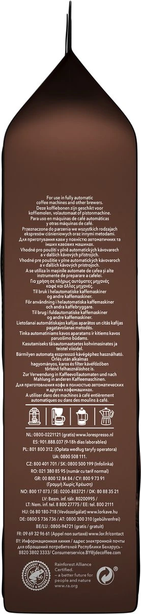 L'OR Espresso Forza Koffiebonen (9) - 4 X 500 Gram 3 L'OR Espresso Forza Koffiebonen (9) - 4 X 500 Gram - Afbeelding 3