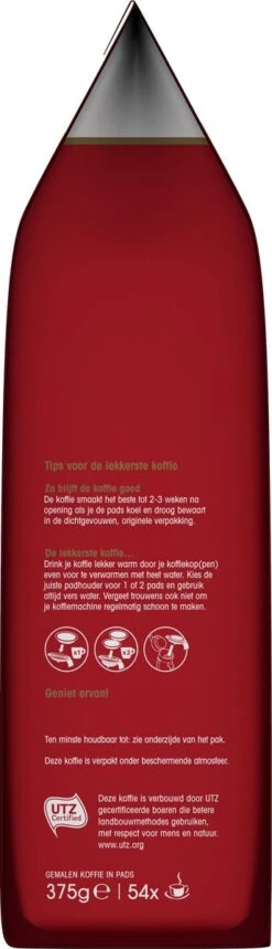 Douwe Egberts Aroma Rood Koffiepads - 4 X 54 Pads 11 Douwe Egberts Aroma Rood Koffiepads - 4 X 54 Pads -Monin Verkoopwinkel 345x1200