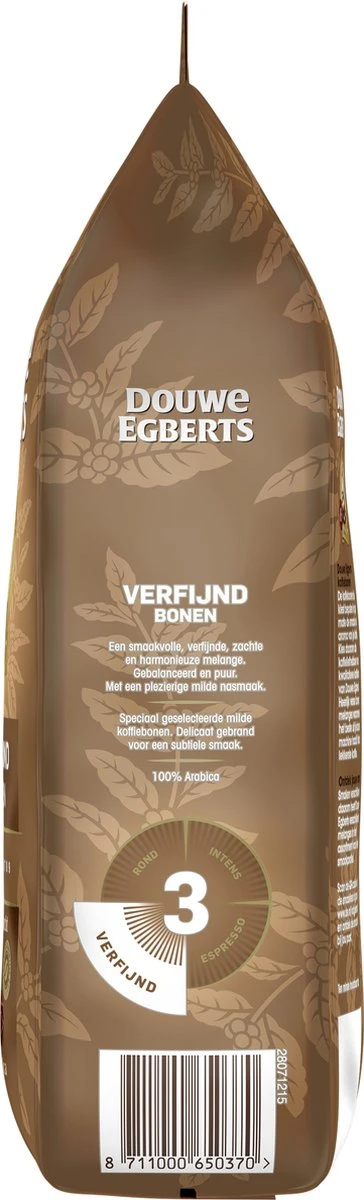 Douwe Egberts Verfijnd Koffiebonen - 4 X 500 Gram 8 Douwe Egberts Verfijnd Koffiebonen - 4 X 500 Gram - Afbeelding 8