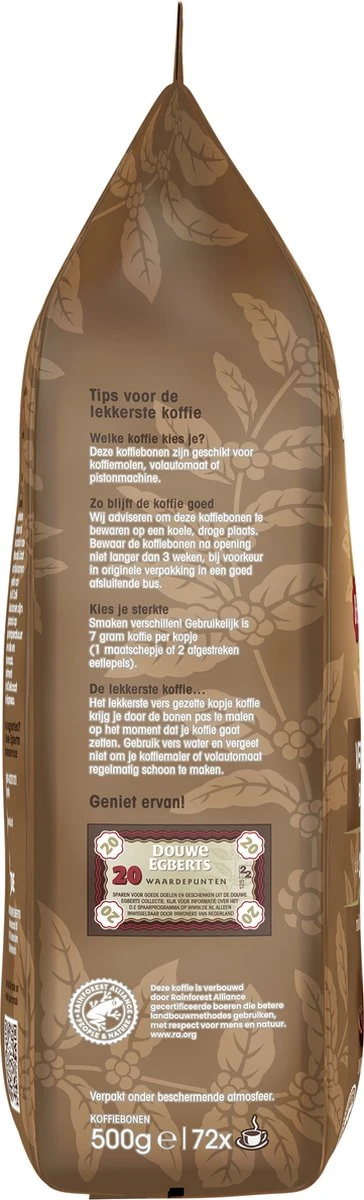 Douwe Egberts Verfijnd Koffiebonen - 4 X 500 Gram 9 Douwe Egberts Verfijnd Koffiebonen - 4 X 500 Gram - Afbeelding 9