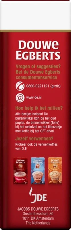 Douwe Egberts Aroma Rood Filterkoffie - 24 X 250 Gram 11 Douwe Egberts Aroma Rood Filterkoffie - 24 X 250 Gram -Monin Verkoopwinkel 373x1200 1