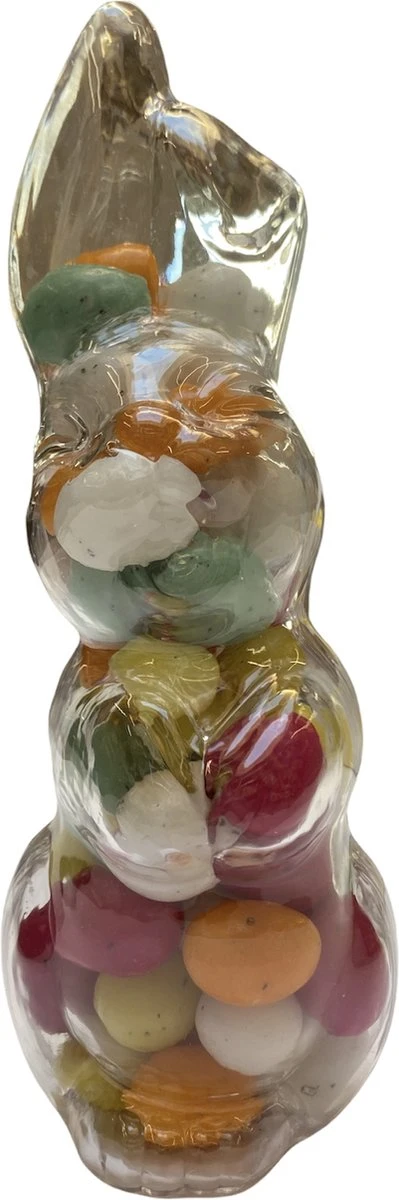 Paashaas Gevuld Met Dragees Eitjes - 200 Gram - Paashaas Decoratie - Pasen Decoratie - Paasdecoratie- Pasen Kinderen - Pasen Chocolade - Paaseieren - Paaseieren Decoratie - Paaseieren Chocolade - Snoep - Pasen - Geschenk - Snoep Mix 5 Paashaas Gevuld Met Dragees Eitjes - 200 Gram - Paashaas Decoratie - Pasen Decoratie - Paasdecoratie- Pasen Kinderen - Pasen Chocolade - Paaseieren - Paaseieren Decoratie - Paaseieren Chocolade - Snoep - Pasen - Geschenk - Snoep Mix - Afbeelding 5