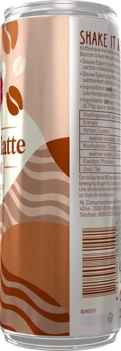 Douwe Egberts Ice Mocha Latte IJskoffie - 12 X 250 Ml -Monin Verkoopwinkel 416x1200 2