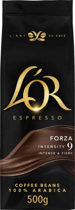 L'OR Espresso Forza Koffiebonen (9) - 4 X 500 Gram 15 L'OR Espresso Forza Koffiebonen (9) - 4 X 500 Gram -Monin Verkoopwinkel 430x1200 1