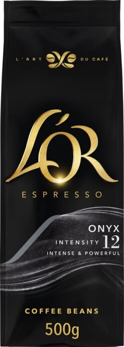 L'OR Espresso Onyx Koffiebonen (12) - 4 X 500 Gram -Monin Verkoopwinkel 430x1200