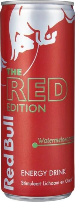 Red Bull Watermelon Summer Editie Blikjes 25cl Tray 12 Stuks