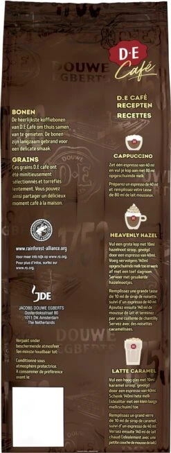 Douwe Egberts D.E Café Creatie Koffiebonen - 7/9 Intensiteit - 4 X 500 Gram 8 Douwe Egberts D.E Café Creatie Koffiebonen - 7/9 Intensiteit - 4 X 500 Gram -Monin Verkoopwinkel 453x1200 1