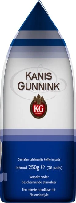 Kanis & Gunnink Cafeïnevrij Koffiepads - 10 X 36 Pads -Monin Verkoopwinkel 454x1200
