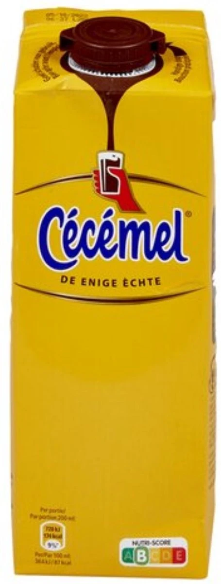 Cecemel - Chocomelk- Brik - 6x1L 2 Cecemel - Chocomelk- Brik - 6x1L - Afbeelding 2