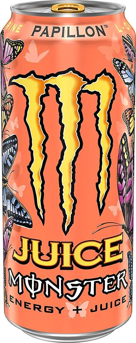 Monster Energy - Energiedrank - Promopakket - 24 Stuks - Monster Juiced Monarch 2 Monster Energy - Energiedrank - Promopakket - 24 Stuks - Monster Juiced Monarch - Afbeelding 2