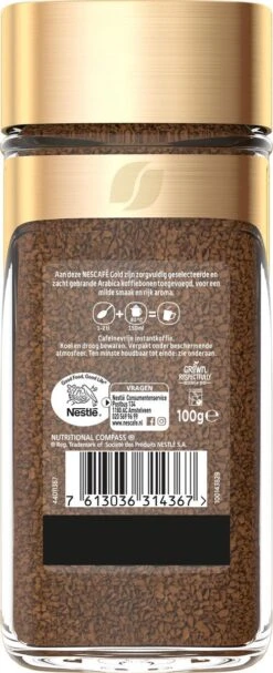 Nescafé Gold Decafé Oploskoffie - 6 Potten à 100 Gram -Monin Verkoopwinkel 488x1200
