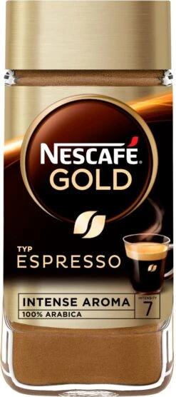 Nescafé Gold Espresso Oploskoffie - 6 Potten à 100 Gram 8 Nescafé Gold Espresso Oploskoffie - 6 Potten à 100 Gram -Monin Verkoopwinkel 533x1200 1