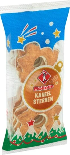 Bolletje - Kaneelsterren - 12x175 Gram - Kerst Koek - Kerst Zoetwaren - Koek - Kerst Decoratie - Kerstkoek - Kerst Eten - Ster - Kerstpakket Assortiment -Monin Verkoopwinkel 549x1200 2