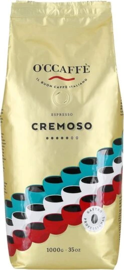 O'ccaffè - Premium Italiaanse Koffiebonen | Professional | Proefpakket XXL | 5 X 1kg | Barista Kwaliteit -Monin Verkoopwinkel 551x1200