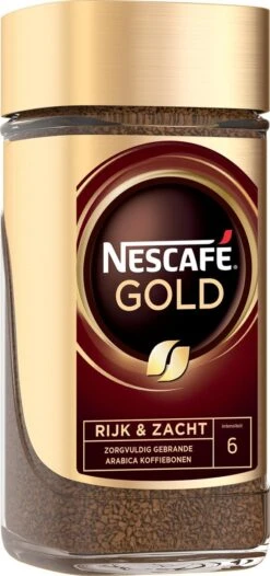 Nescafé Gold Oploskoffie - 6 Potten à 200 Gram -Monin Verkoopwinkel 564x1200 1
