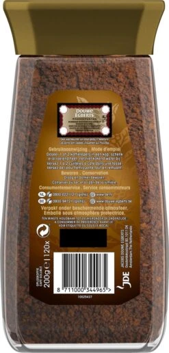 Douwe Egberts Gold Oploskoffie - 6 X Pot Van 200 Gram 8 Douwe Egberts Gold Oploskoffie - 6 X Pot Van 200 Gram -Monin Verkoopwinkel 574x1200