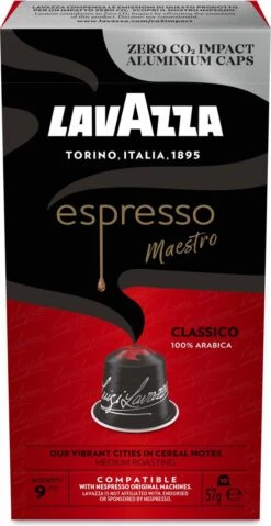 LAVAZZA Classico 100 Stuks -Monin Verkoopwinkel 619x1200