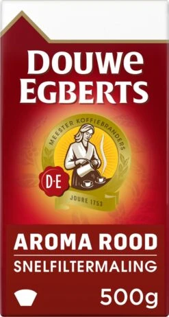 Douwe Egberts Aroma Rood Filterkoffie - 6 X 500 Gram -Monin Verkoopwinkel 642x1200 2