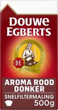 Douwe Egberts Aroma Rood Donker Filterkoffie - 6 X 500 Gram -Monin Verkoopwinkel 642x1200 3