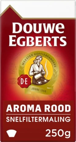 Douwe Egberts Aroma Rood Filterkoffie - 24 X 250 Gram 13 Douwe Egberts Aroma Rood Filterkoffie - 24 X 250 Gram -Monin Verkoopwinkel 643x1200 1
