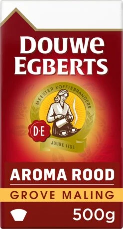 Douwe Egberts Aroma Rood Grove Maling Filterkoffie - 6 X 500 Gram -Monin Verkoopwinkel 643x1200