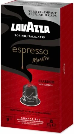 LAVAZZA Classico 100 Stuks -Monin Verkoopwinkel 664x1200