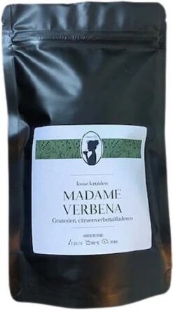 Madame Chai - Madame Verbena Thee - Verveine Thee - Verbena - Madame Chai - Kruiden Thee - BIO Thee- 100 Gram -Monin Verkoopwinkel 670x1200 2