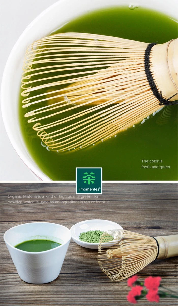 TMomentes® High Quality Culinary MATCHA Thee - Matcha Poeder - Matcha Thee - 100% Organisch Gecertificeerd - 100 Gram 3 TMomentes® High Quality Culinary MATCHA Thee - Matcha Poeder - Matcha Thee - 100% Organisch Gecertificeerd - 100 Gram - Afbeelding 3