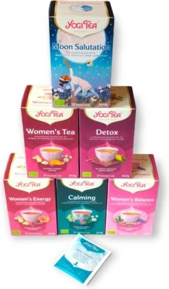 Yogi Tea - De 6 Lievelingssmaken Van De Vrouw - 6 Pakjes Van 17 Theezakjes - Women's Favorite -Monin Verkoopwinkel 706x1200 2