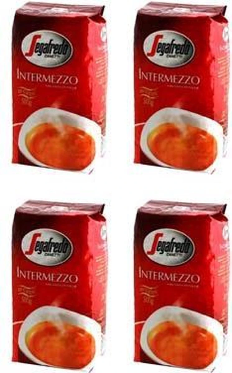 Segafredo Intermezzo Koffiebonen - 4 X 1 Kg 3 Segafredo Intermezzo Koffiebonen - 4 X 1 Kg - Afbeelding 3