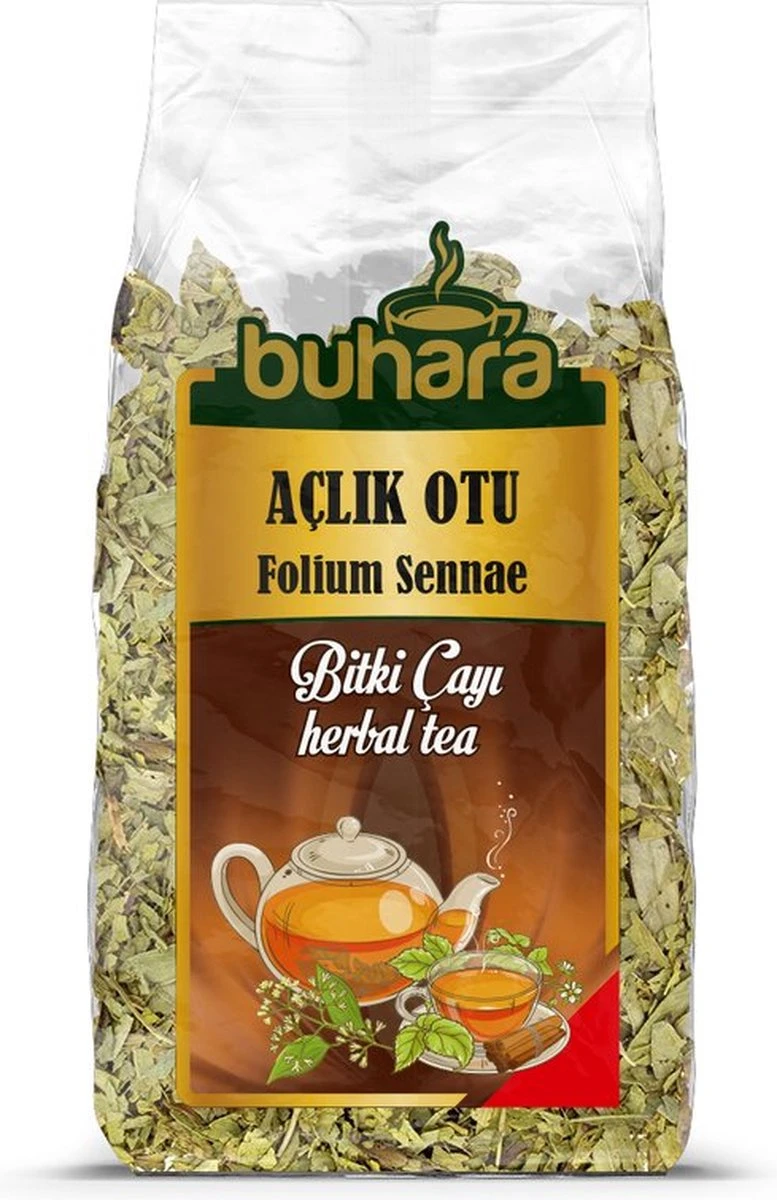 Buhara - Senna Leaf Thee - Aclik Otu Cayi - Folium Sennae Tea - 30 Gr 1 Buhara - Senna Leaf Thee - Aclik Otu Cayi - Folium Sennae Tea - 30 Gr