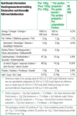 CHALO Cardamom Chai Latte - Indische Vegan Chai - Zwarte Assam Thee - 25 Porties/ 300GR -Monin Verkoopwinkel 796x1200 2