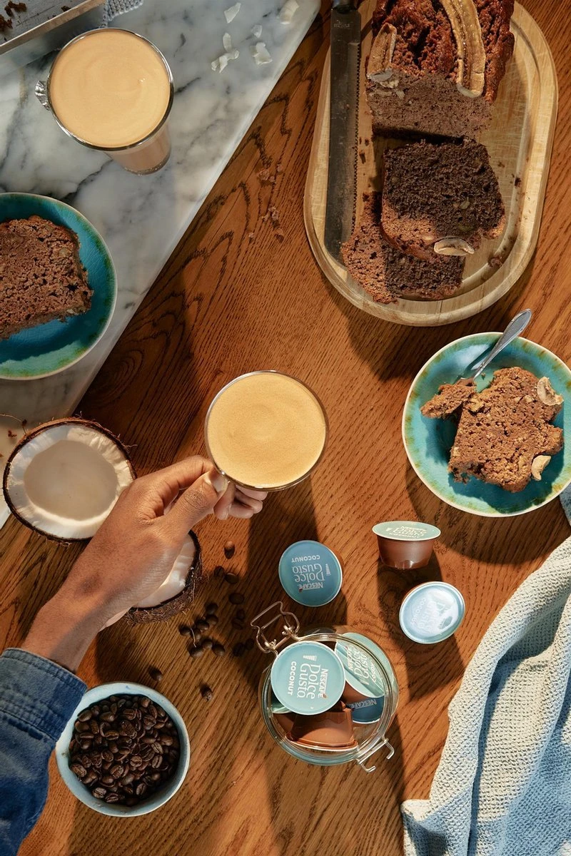 Nescafé Dolce Gusto Coconut Macchiato Capsules - Vegan Koffie - 36 Koffiecups 5 Nescafé Dolce Gusto Coconut Macchiato Capsules - Vegan Koffie - 36 Koffiecups - Afbeelding 5