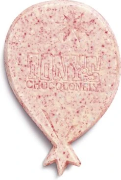 Tony's Chocolonely Witte Chocolade Framboos Biscuit Discodip Chocoladereep - Gefeliciteerd T Is Feest! - Chocolade Cadeau Verjaardag - Belgische Fairtrade Chocolade - 1 X 180 Gram 12 Tony's Chocolonely Witte Chocolade Framboos Biscuit Discodip Chocoladereep - Gefeliciteerd T Is Feest! - Chocolade Cadeau Verjaardag - Belgische Fairtrade Chocolade - 1 X 180 Gram -Monin Verkoopwinkel 809x1200 1