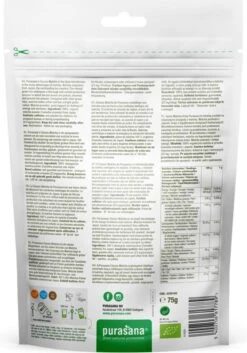 Purasana Matcha Classic Raw Powder 75 Gram -Monin Verkoopwinkel 840x1200