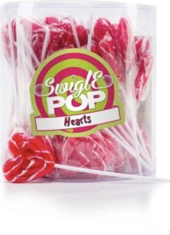 Swigle - Hartjes Lolly- Mini Hart- 50x 12 Gram -Monin Verkoopwinkel 871x1200