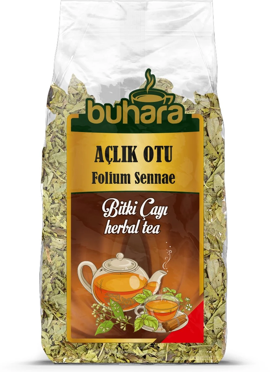 Buhara - Senna Leaf Thee - Aclik Otu Cayi - Folium Sennae Tea - 30 Gr 2 Buhara - Senna Leaf Thee - Aclik Otu Cayi - Folium Sennae Tea - 30 Gr - Afbeelding 2