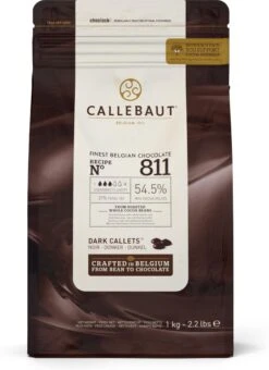 Callebaut Chocolade Callets - Puur - 1 Kg